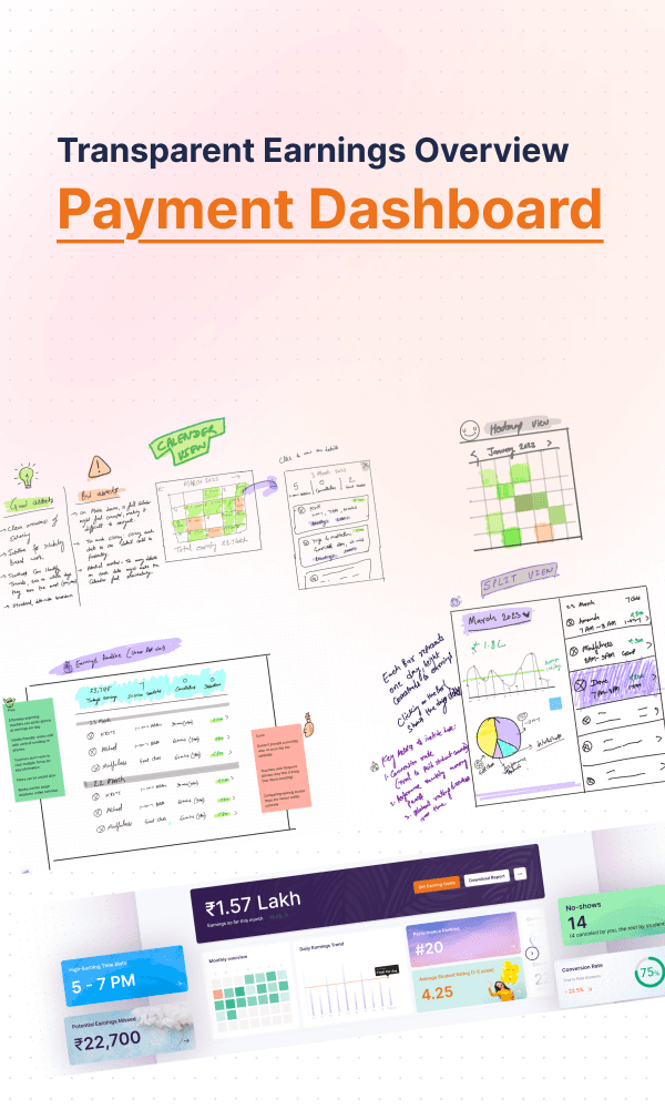 Transparent Earnings Overview — Payment Dashboard
